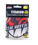CWC Titanium No-Kink Tafsmaterial 50lb - 3m