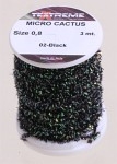 Micro Cactus Chenille 0,8mm - Black