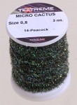 Micro Cactus Chenille 0,8mm - Peacock