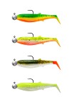 Savage Gear Cannibal Shad 8 cm 5 g Dark Water Mix 4+4 pcs