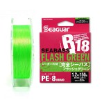 Seaguar R18 Kanzen Seabass 150m Flash Green Flätlina