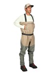 Simms Tributary Stockingfoot Tan
