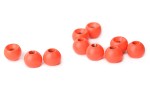 Tungsten Beads 3,8mm - Fluo Red