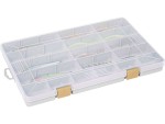 Westin W3 Tackle Box 35,5 x 22,5 x 3,5cm Grey/Clear