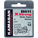 Kamasan B611 Wide Gape Nickel Xs