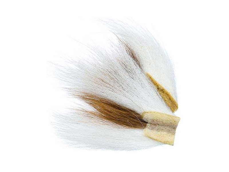 Bucktail Bitar - Natural white