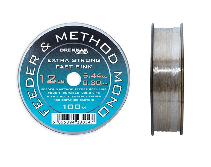thumbnail image 2 of Drennan Feeder & Method Mono Fishing Line - 100m Spool - Sinking Line - All Sizes Available 2 of 6