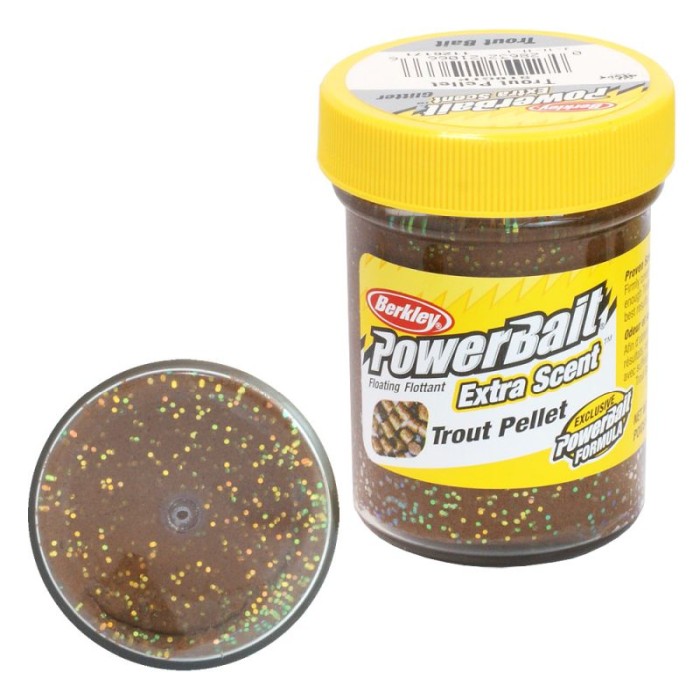 Powerbait Glitter Trout Bait 50g Pellet