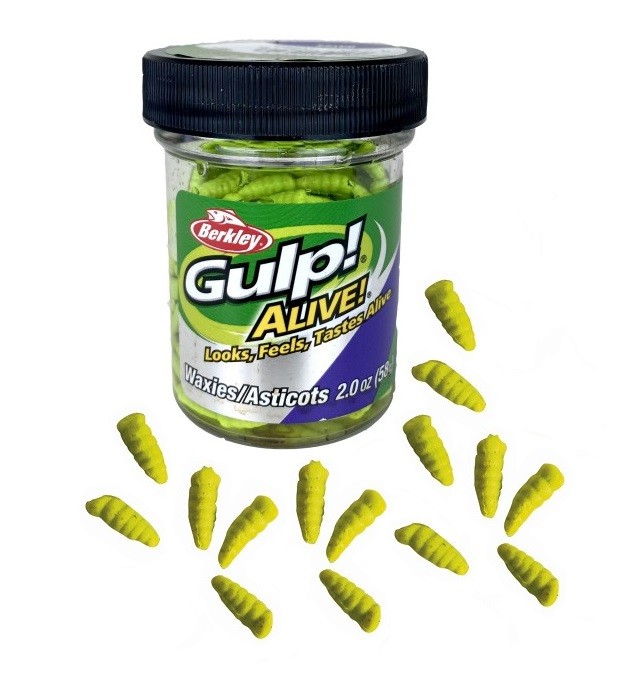 Gulp Alive Maggots Chartreuse