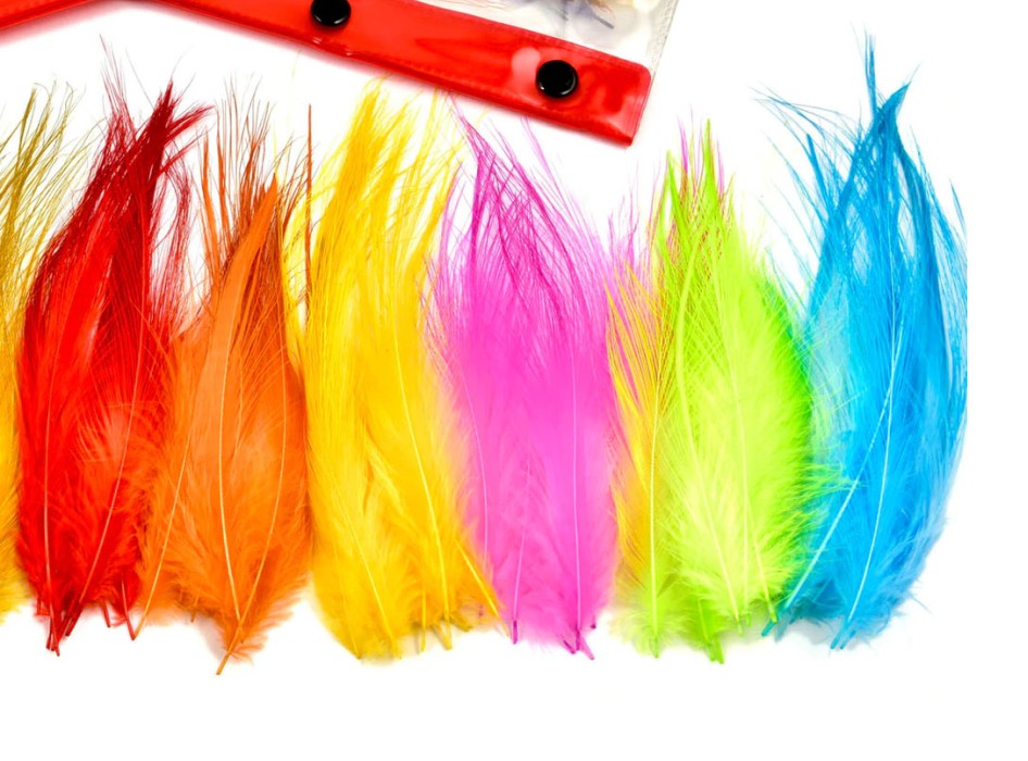 Heron Hackle Feather Pack