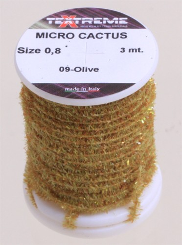 Micro Cactus Chenille 0,8mm - Olive