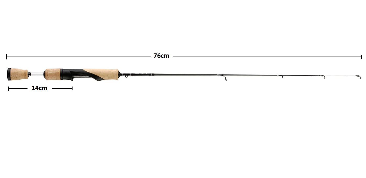 13 Fishing Omen Ice Rod 30 76cm M   - Bra priser & fri frakt över  899: