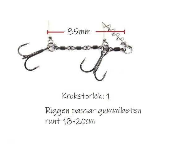 Pike Rig 4-Link 9cm Junior (beten 18-20cm)