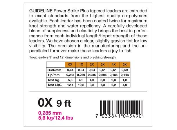 Guideline Power Strike 9ft 3-Pack Nylontafs