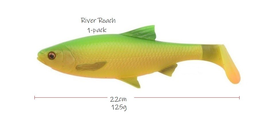 River Roach Firetiger 22cm 125g 1-pack