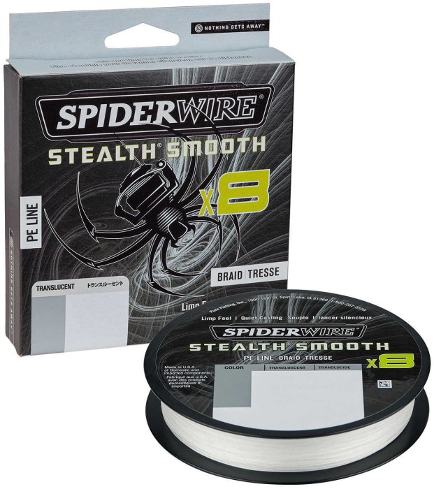 Spiderwire Stealth Smooth 8 150m Translucent Flätlina
