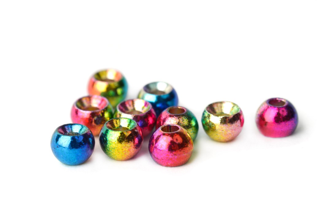Tungsten Beads 4,6mm - Rainbow