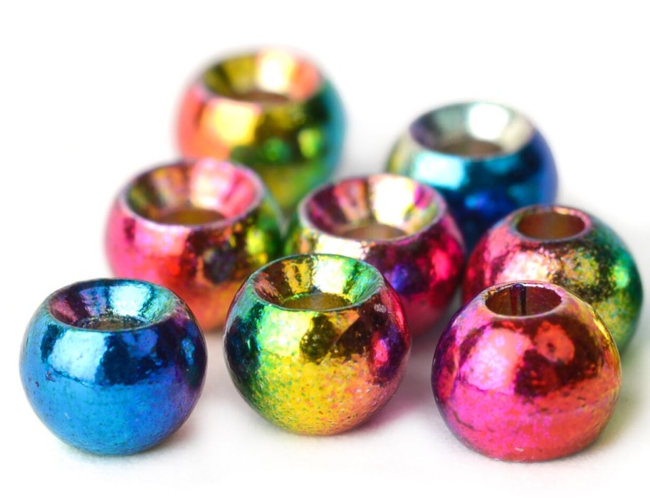 Tungsten Beads 4,6mm - Rainbow