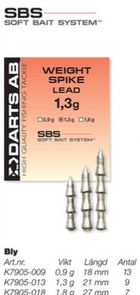 Darts Weight Spike Bly